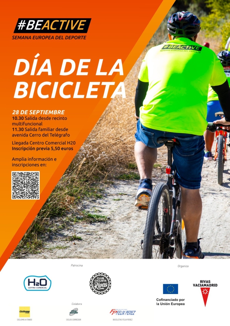 FIESTA DE LA BICICLETA DE RIVAS 2025 - Inscríbete FIESTA DE LA BICICLETA DE RIVAS 2025 - Inscríbete
