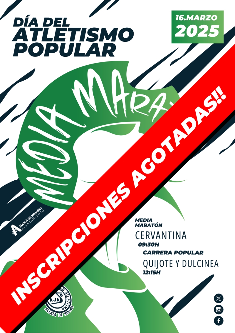 Resultados MEDIA MARATON CERVANTINA Y LEGUA QUIJOTE 2025