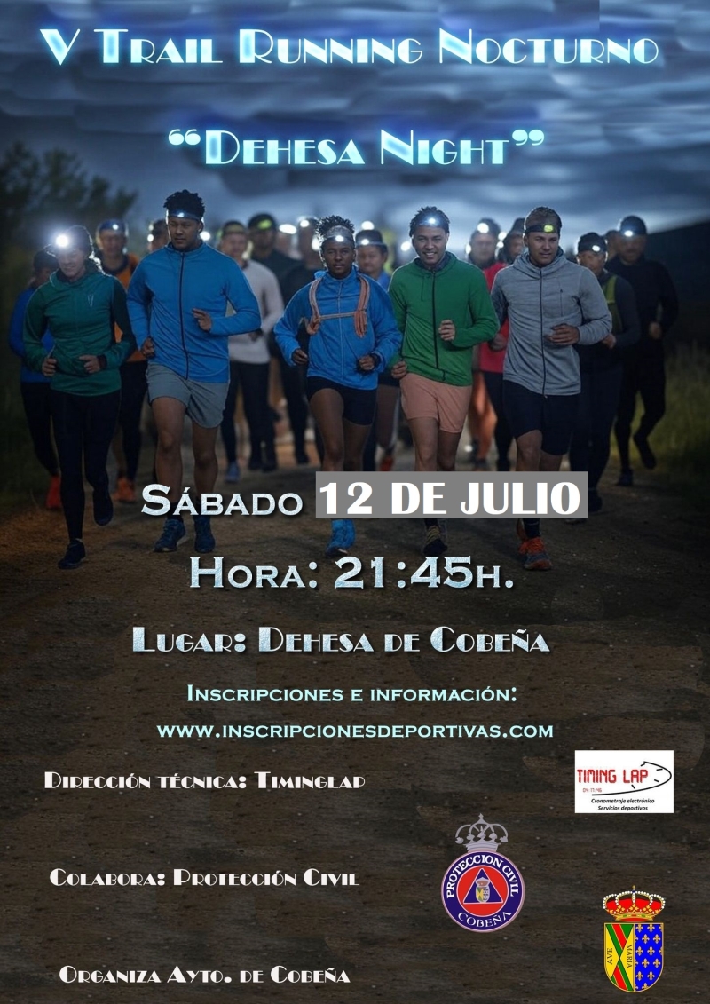 Cartel del evento DEHESA NIGHT COBEÑA 2025