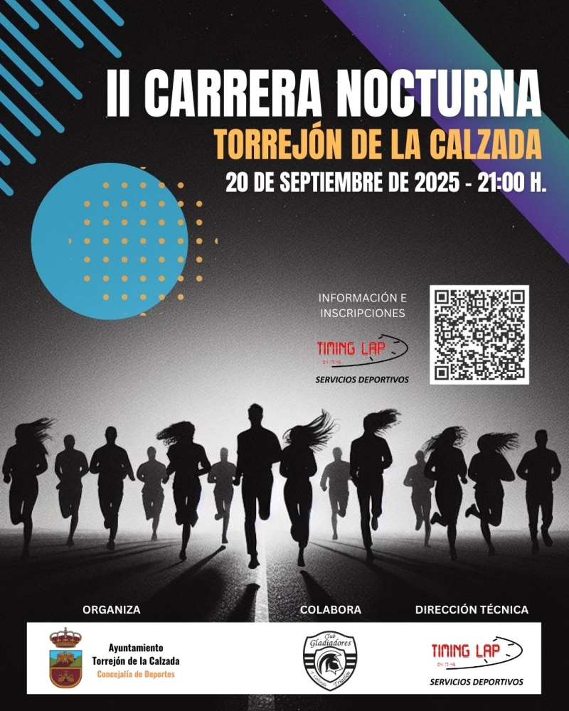 Resultados II CARRERA NOCTURNA TORREJÓN DE LA CALZADA