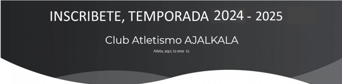 ESCUELA CLUB ATLETISMO AJALKALA 24 25