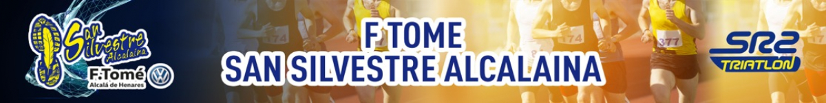 Resultados  - F TOMÉ, SAN SILVESTRE ALCALAINA
