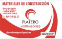 Platero Materiales de Construcción