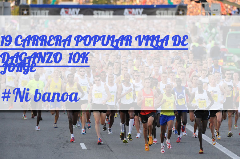 #YoVoy - JORGE (19 CARRERA POPULAR VILLA DE DAGANZO  10K)