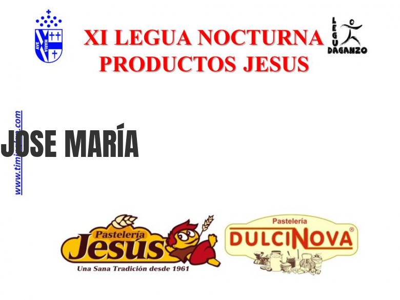 #Ni banoa - JOSE MARÍA (LEGUA NOCTURNA 
