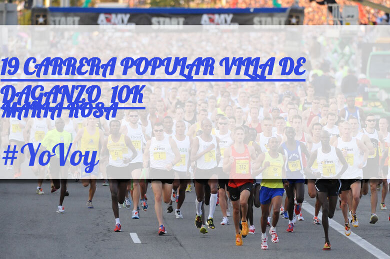 #YoVoy - MARIA ROSA (19 CARRERA POPULAR VILLA DE DAGANZO  10K)