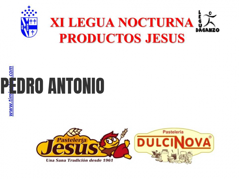 #YoVoy - PEDRO ANTONIO (LEGUA NOCTURNA 
