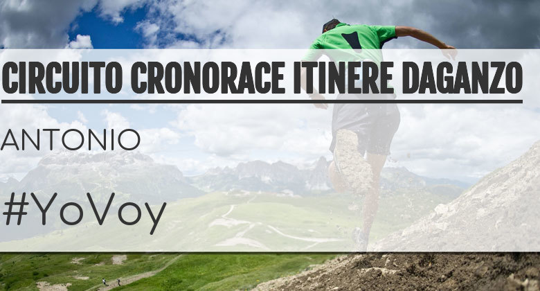 #ImGoing - ANTONIO (CIRCUITO CRONORACE ITINERE DAGANZO)