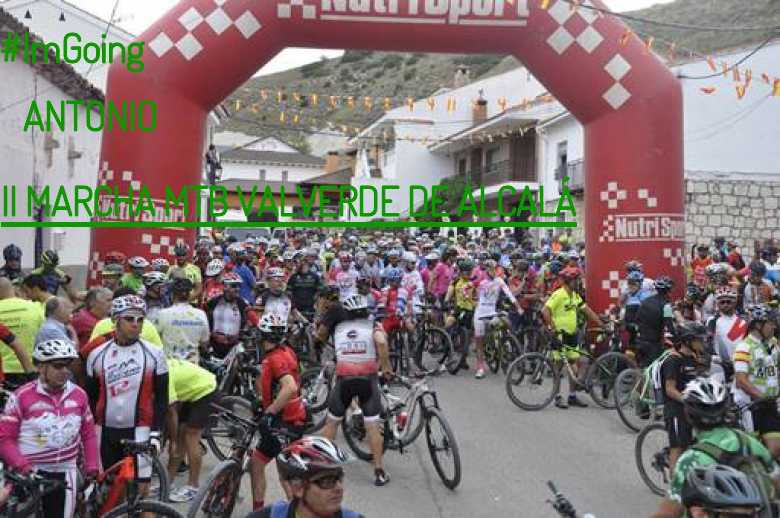 #YoVoy - ANTONIO (II MARCHA MTB VALVERDE DE ALCALÁ)