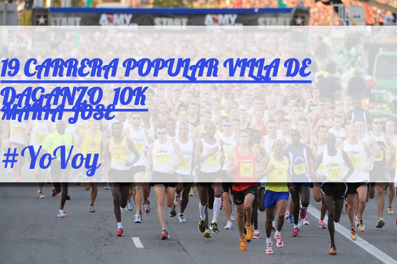 #YoVoy - MARIA JOSE (19 CARRERA POPULAR VILLA DE DAGANZO  10K)