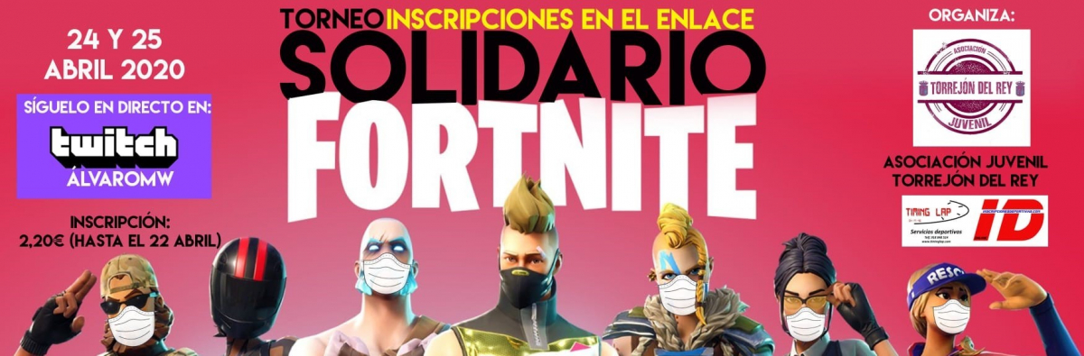 Reglamento  - TORNEO SOLIDARIO FORTNITE